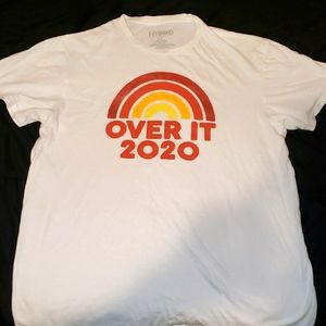 Large White Hydrid Apparel Tshirt